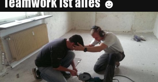 Teamwork ist alles ☻.. - DEBESTE.de