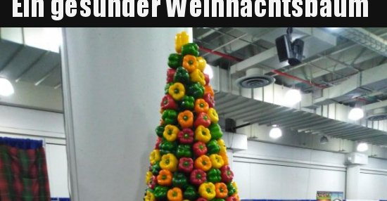 Ein gesunder Weihnachtsbaum.. | Lustige Bilder, Sprüche, Witze, echt lustig