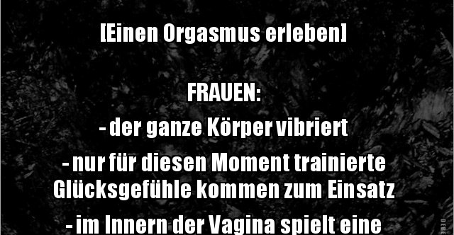 [einen Orgasmus Erleben] Frauen Der Ganze Körper Lustige Bilder