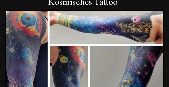 Kosmisches Tattoo.. Lustige Bilder, Sprüche, Witze, echt lustig