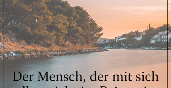 Der Mensch, der mit sich selbst nicht im Reinen ist... Lustige Bilder