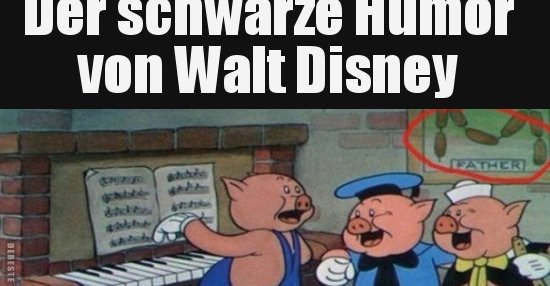 Der Schwarze Humor Von Walt Disney Lustige Bilder Spruche Witze Echt Lustig