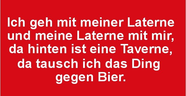 Ich geh mit meiner Laterne und meine Laterne.. Lustige Bilder