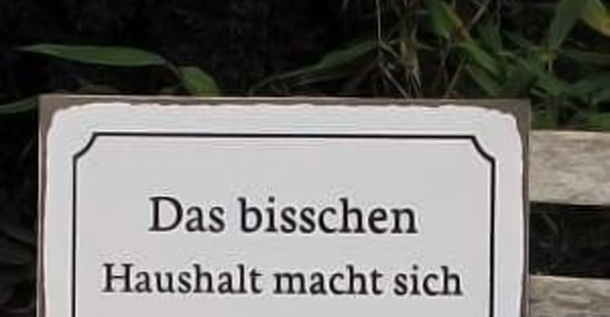 Das bisschen Haushalt macht sich von allein?! Lustige Bilder, Sprüche