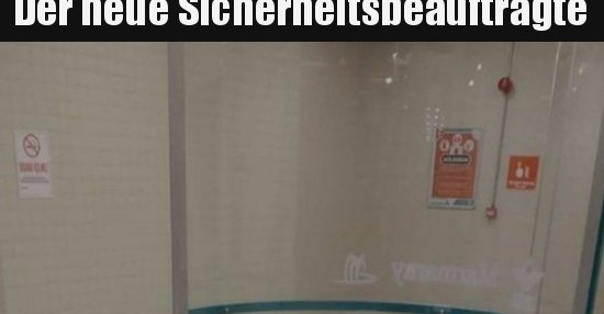 35++ Fels in der brandung sprueche , Der neue Sicherheitsbeauftragte.. Lustige Bilder, Sprüche, Witze, echt lustig