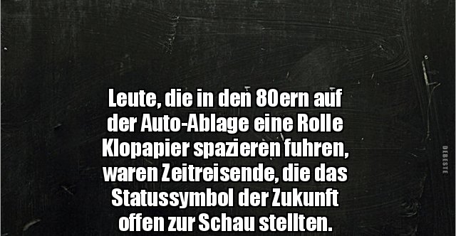 Leute, die in den 80ern auf der AutoAblage eine Rolle.. Lustige