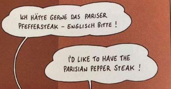 Ich Hätte Gerne Eine Cola Englisch