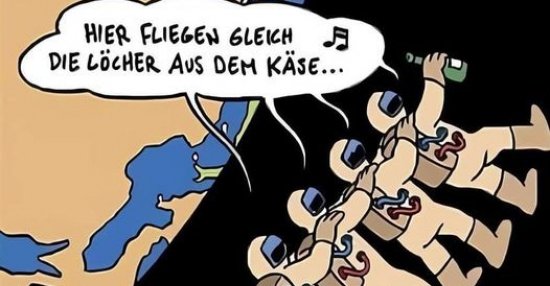 Hier Fliegen Gleich Die Lcher Aus Dem Kse