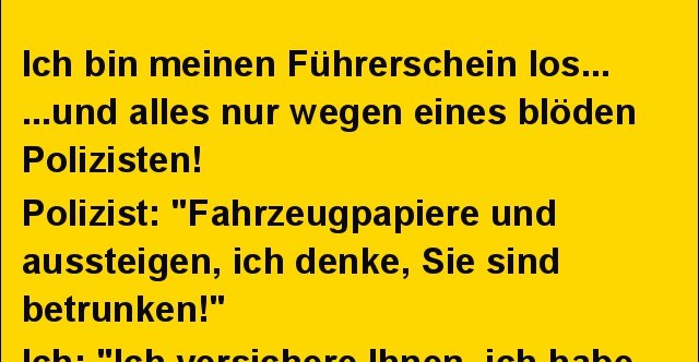 47+ Sprueche zum fuehrerschein lustig , Ich bin meinen Führerschein los... Lustige Bilder, Sprüche, Witze, echt lustig