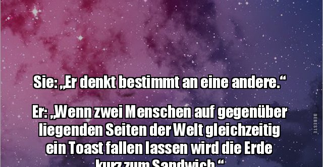 Er Denkt Bestimmt An Eine Andere Meme