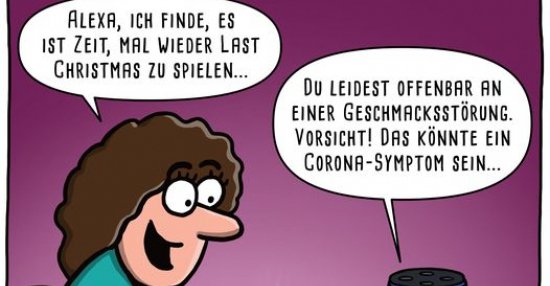 Alexa, ich finde, es ist Zeit, mal wieder Last Christmas zu.. Lustige