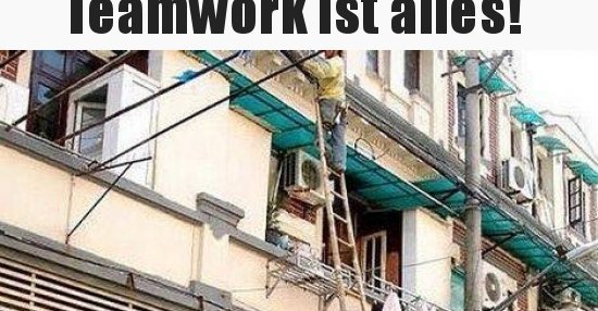 Teamwork ist alles!.. | Lustige Bilder, Sprüche, Witze, echt lustig