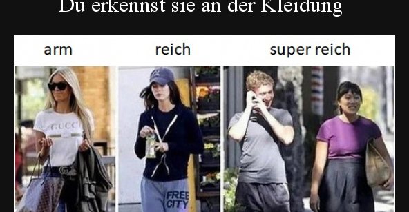 Du erkennst sie an der Kleidung... 