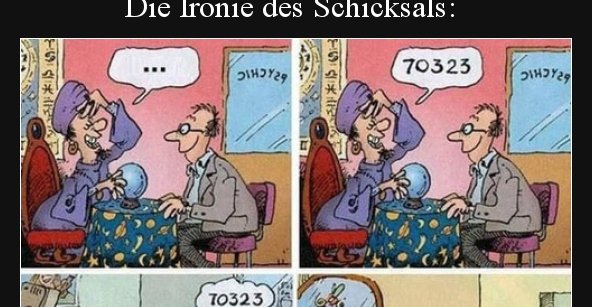 Die Ironie des Schicksals.. Lustige Bilder, Sprüche, Witze, echt lustig