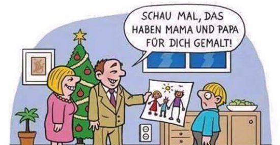 Schau Mal Das Haben Mama Und Papa Fur Dich Gemalt Lustige Bilder Spruche Witze Echt Lustig