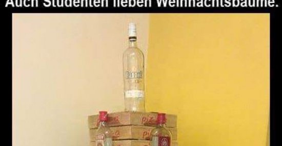 Auch Studenten lieben Weihnachtsbäume.. | Lustige Bilder, Sprüche