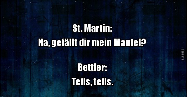 48+ St martin sprueche lustig ideas