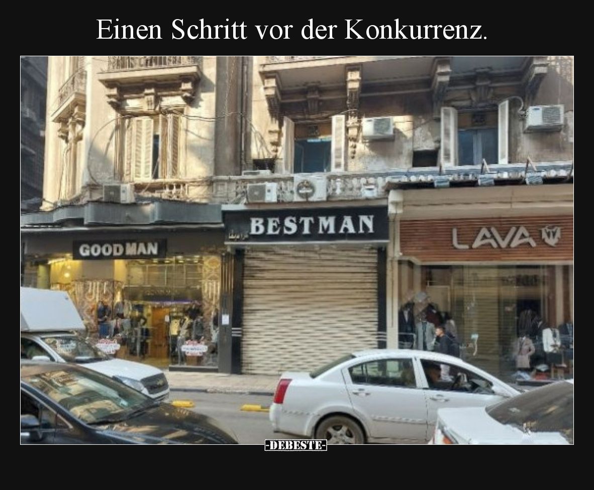 Einen Schritt vor der Konkurrenz.