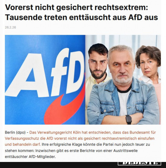 Tausende treten entäuscht aus der AfD aus - Lustige Bilder | DEBESTE.de