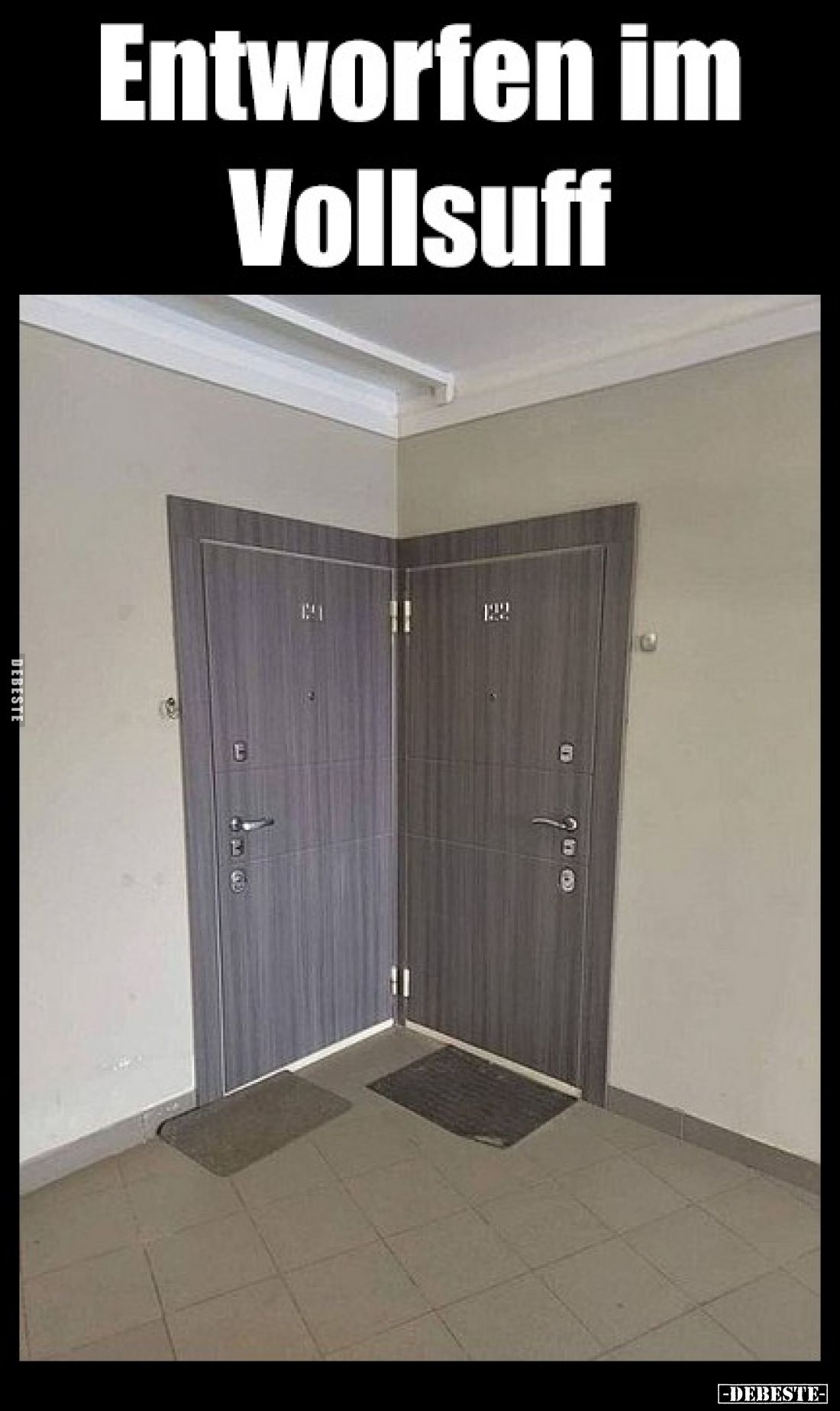 Entworfen im Vollsuff.