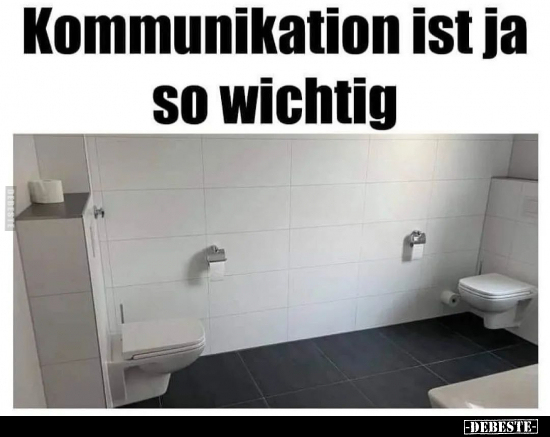 Kommunikation ist ja so wichtig.. - Lustige Bilder | DEBESTE.de