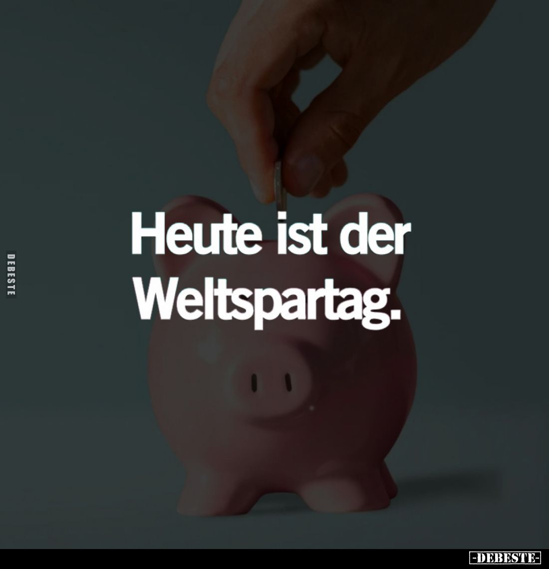 Heute ist der Weltspartag.