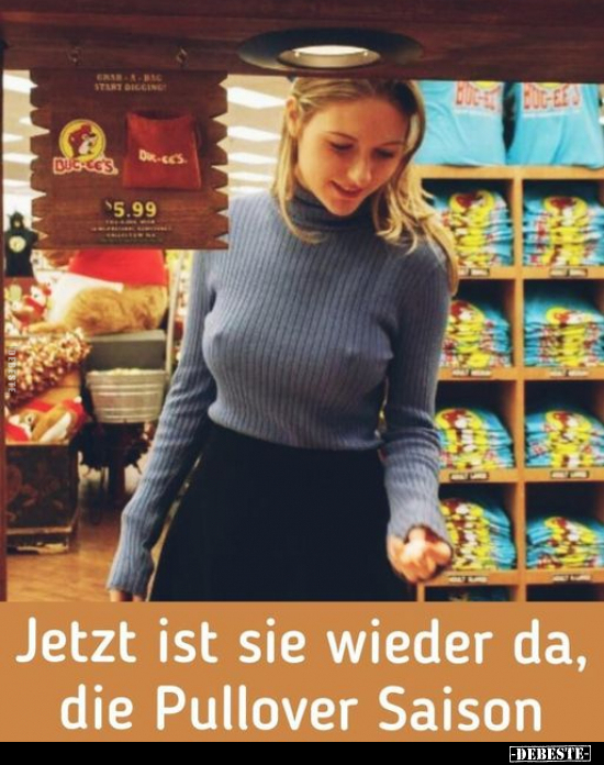 Jetzt ist sie wieder da, die Pullover Saison.. - Lustige Bilder | DEBESTE.de