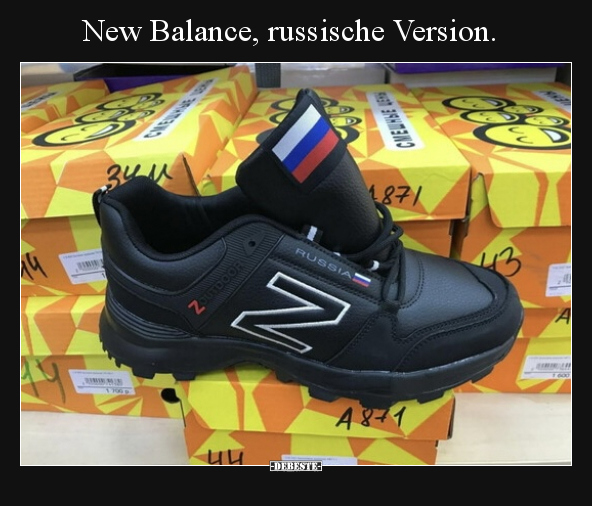 New Balance, russische Version. - Lustige Bilder | DEBESTE.de