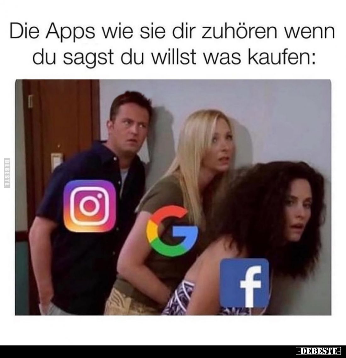 Die Apps wie sie dir zuhören wenn du sagst du willst was kaufen: