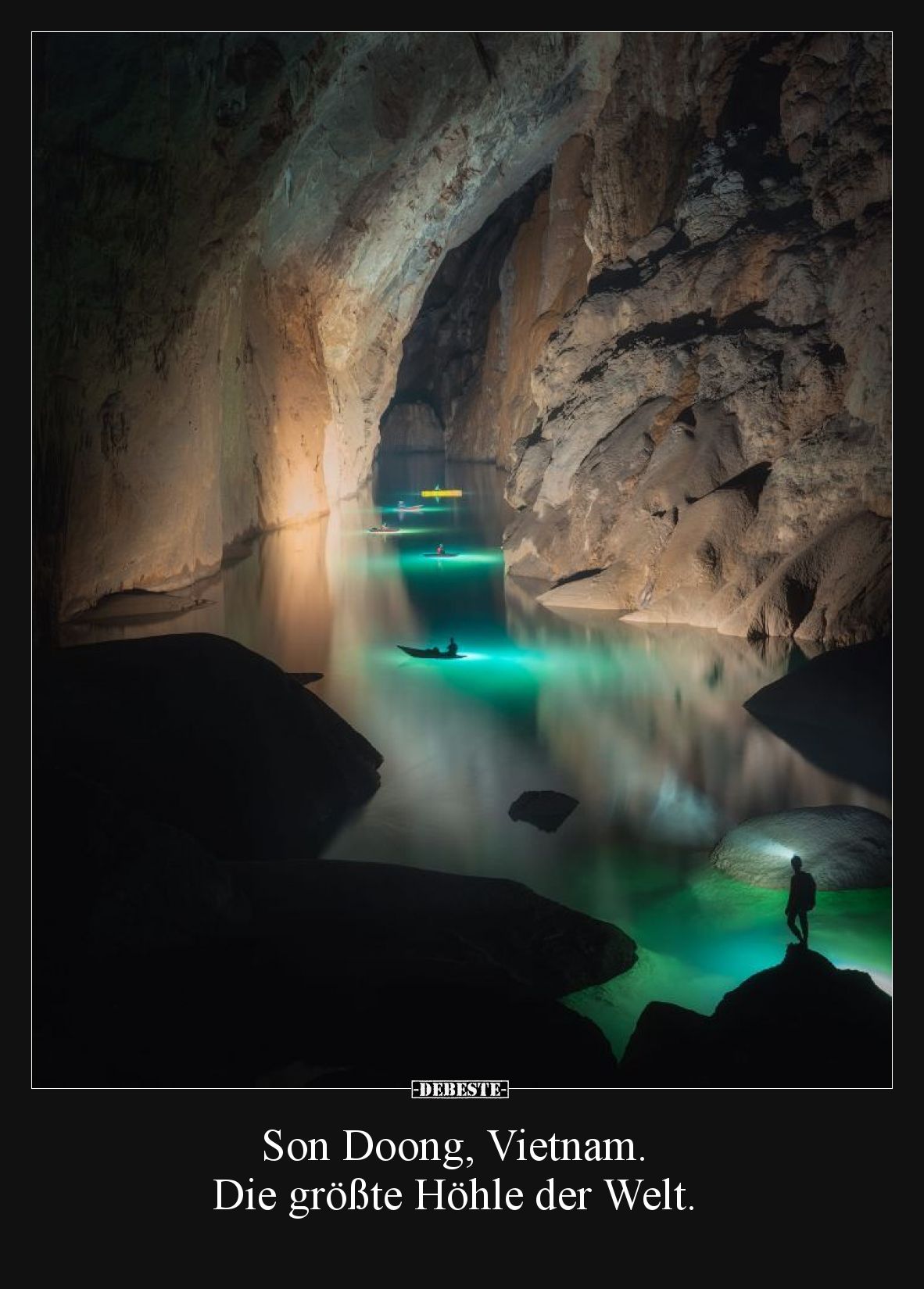Son Doong, Vietnam. Die größte Höhle der Welt.