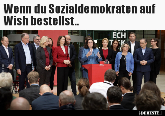 Wenn du Sozialdemokraten auf Wish bestellst.. - Lustige Bilder | DEBESTE.de