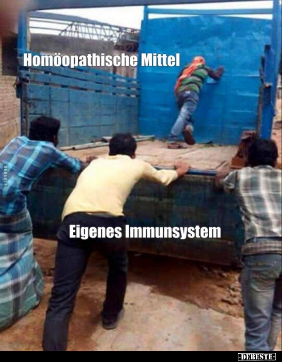 Die Effektivität homöopathischer Mittel veranschaulicht..