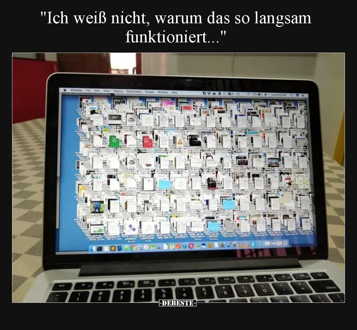 Ich weiß nicht, warum das so langsam funktioniert.