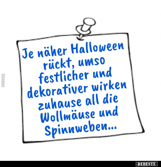 Je näher Halloween rückt, umso festlicher und dekorativer.. - Lustige Bilder | DEBESTE.de