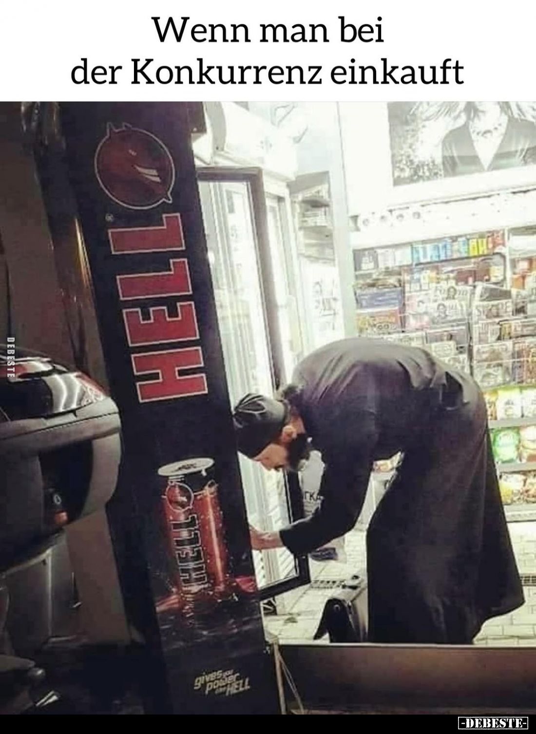 Wenn man bei der Konkurrenz einkauft
