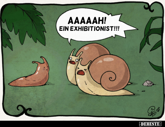 Aaaaah! Ein Exhibitionist!!!.. - Lustige Bilder | DEBESTE.de