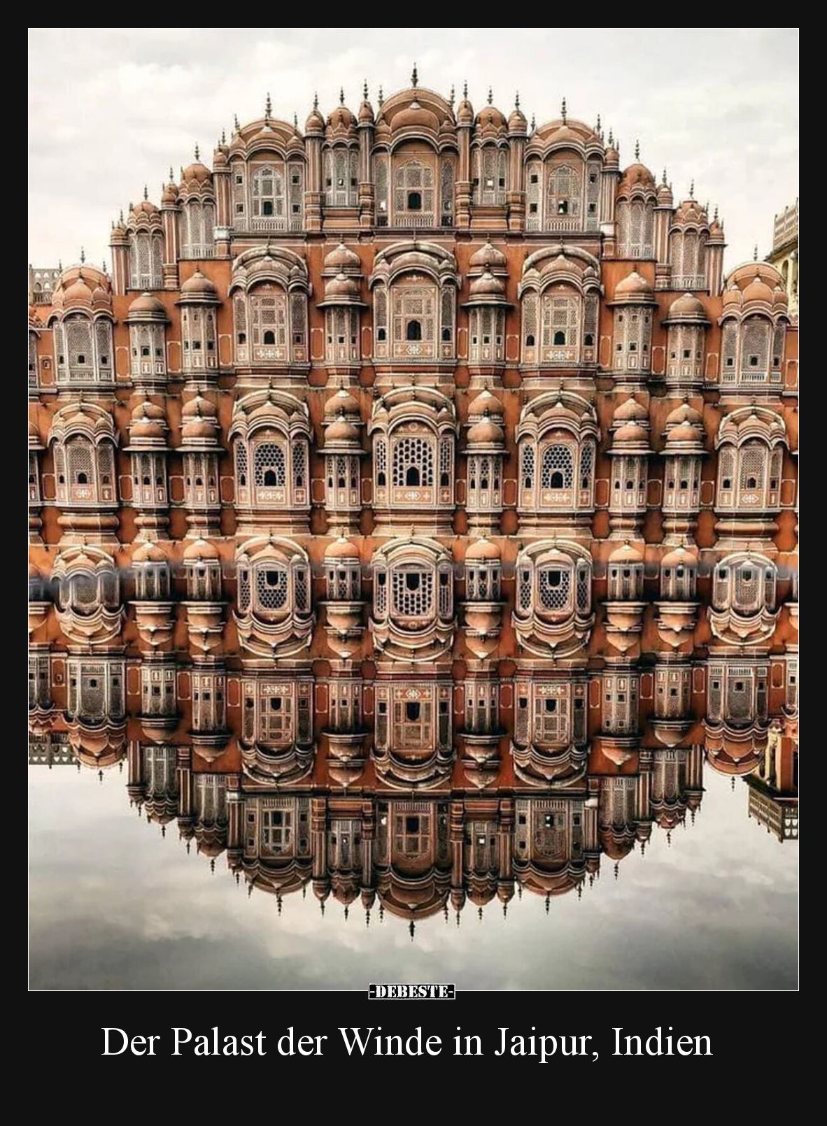 Der Palast der Winde in Jaipur, Indien