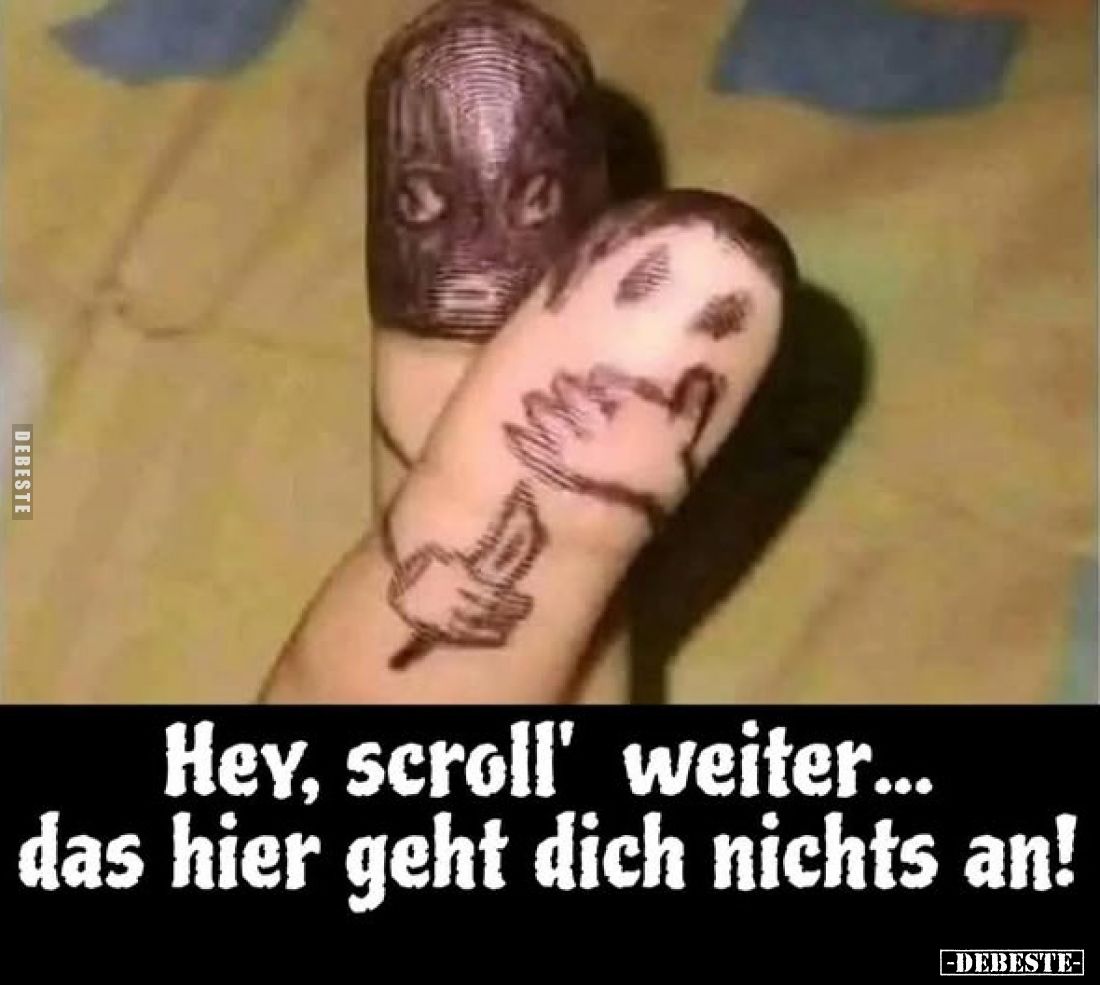 Hey, scroll' weiter... das hier geht dich nichts an!