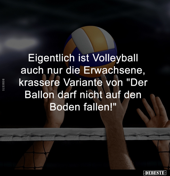 Volleyball, Erwachsene, Ballon