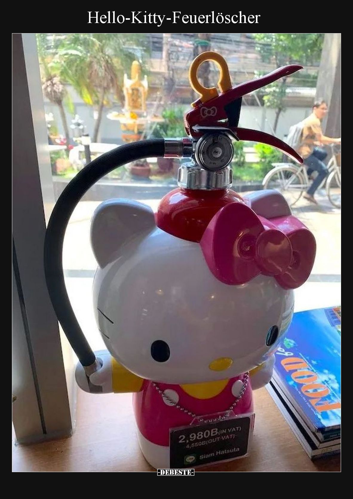 Hello-Kitty-Feuerlöscher