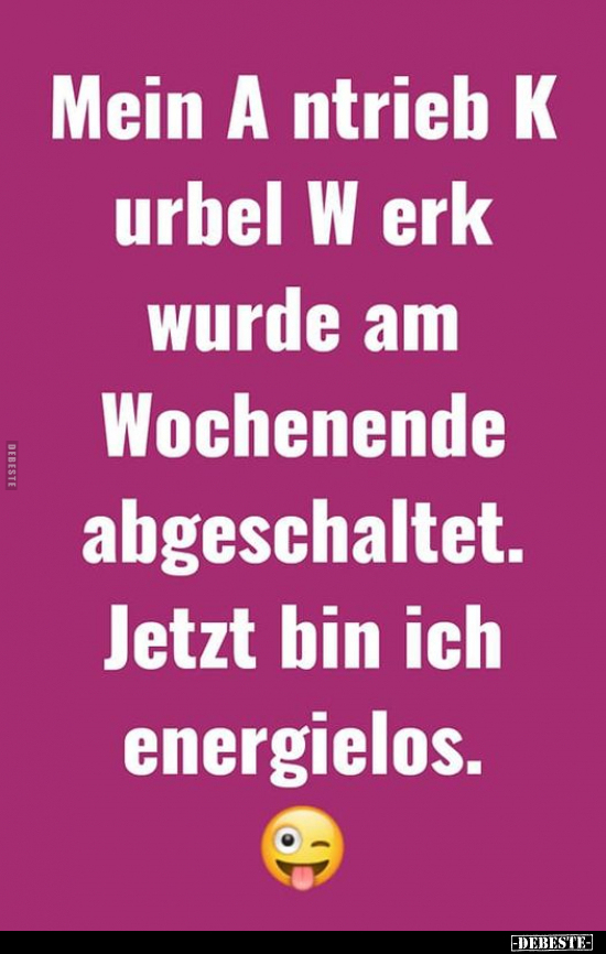 Mein A ntrieb K urbel W erk wurde am Wochenende.. - Lustige Bilder | DEBESTE.de