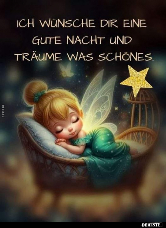 Ich wünsche dir eine gute Nacht und Träume was Schönes... - Lustige Bilder | DEBESTE.de