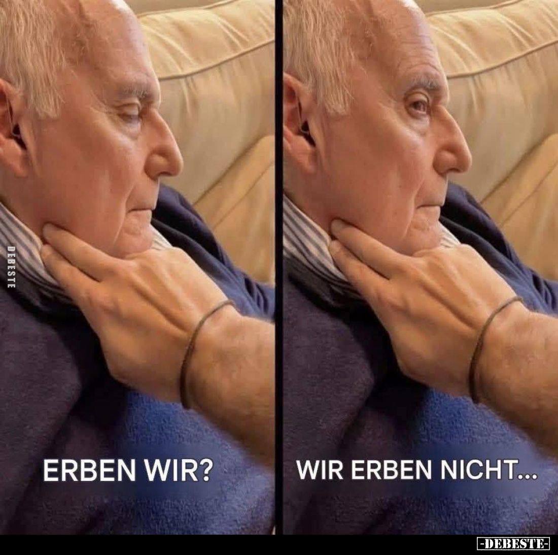 Erben wir? -
Wir erben nicht...