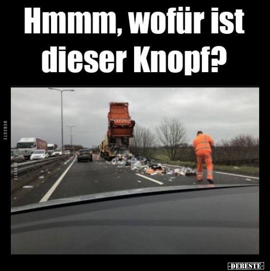 Hmmm‚ wofür ist dieser Knopf?