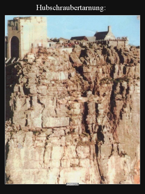 Hubschraubertarnung..