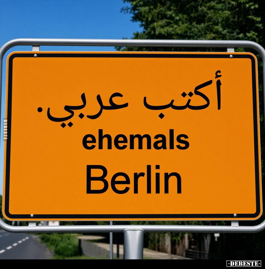 أكتب عربي.
ehemals Berlin