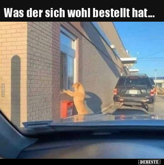 Was der sich wohl bestellt hat... - Lustige Bilder | DEBESTE.de