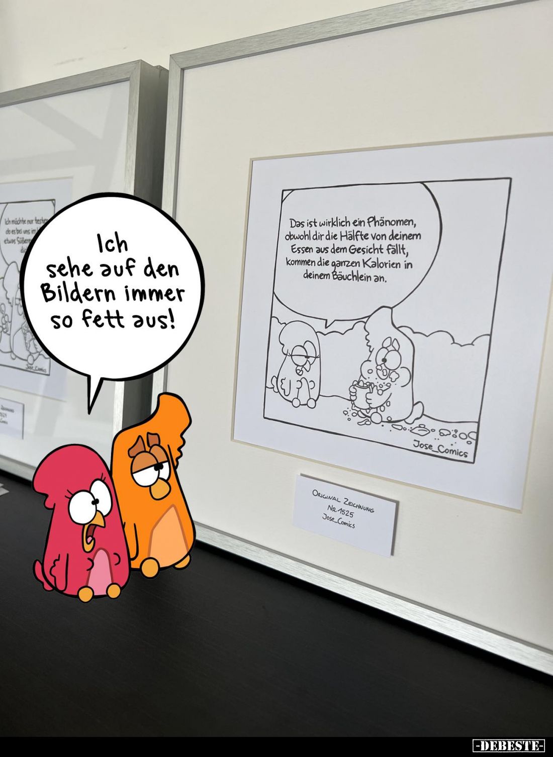 Ich sehe auf den Bildern immer so fett aus!