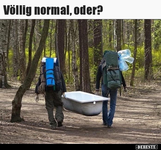 Völlig normal, oder?.. - Lustige Bilder | DEBESTE.de