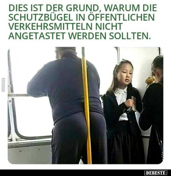 Dies ist der Grund, warum die Schutzbügel in öffentlichen.. - Lustige Bilder | DEBESTE.de